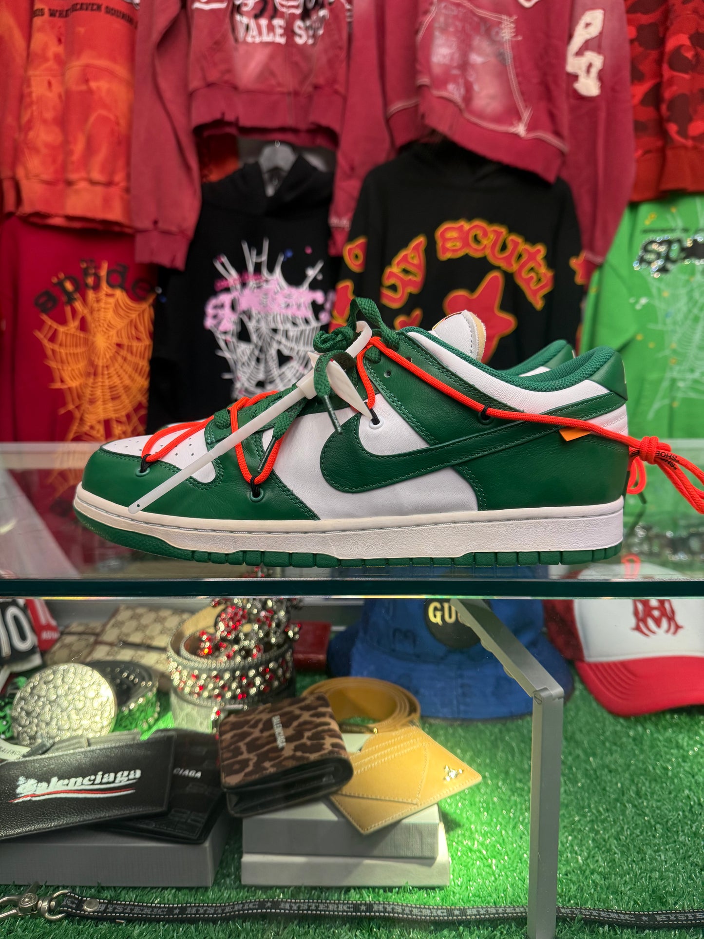 DUNK LOW PINE GREEN OFF-WHITE (BRAND NEW)