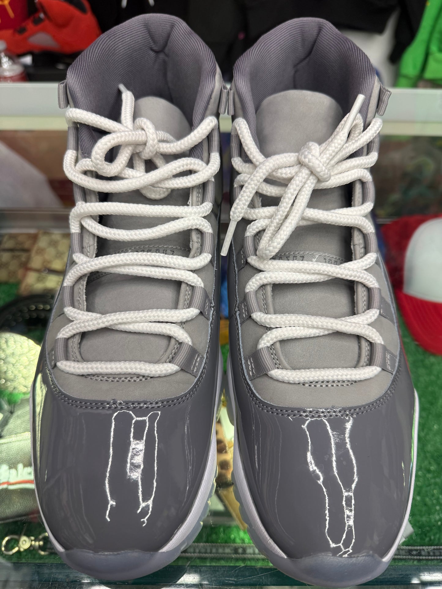 JORDAN 11 HIGH COOL GREY (PRE-OWNED W/ BOX)