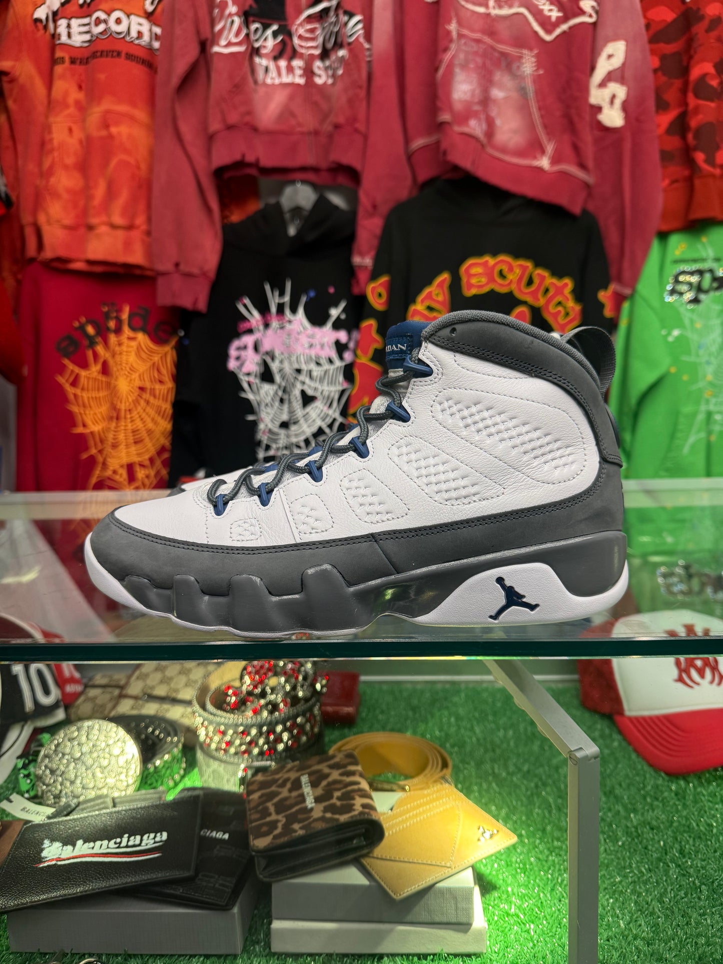 JORDAN 9 HIGH FLINT GREY (PRE-OWNED W/ BOX)