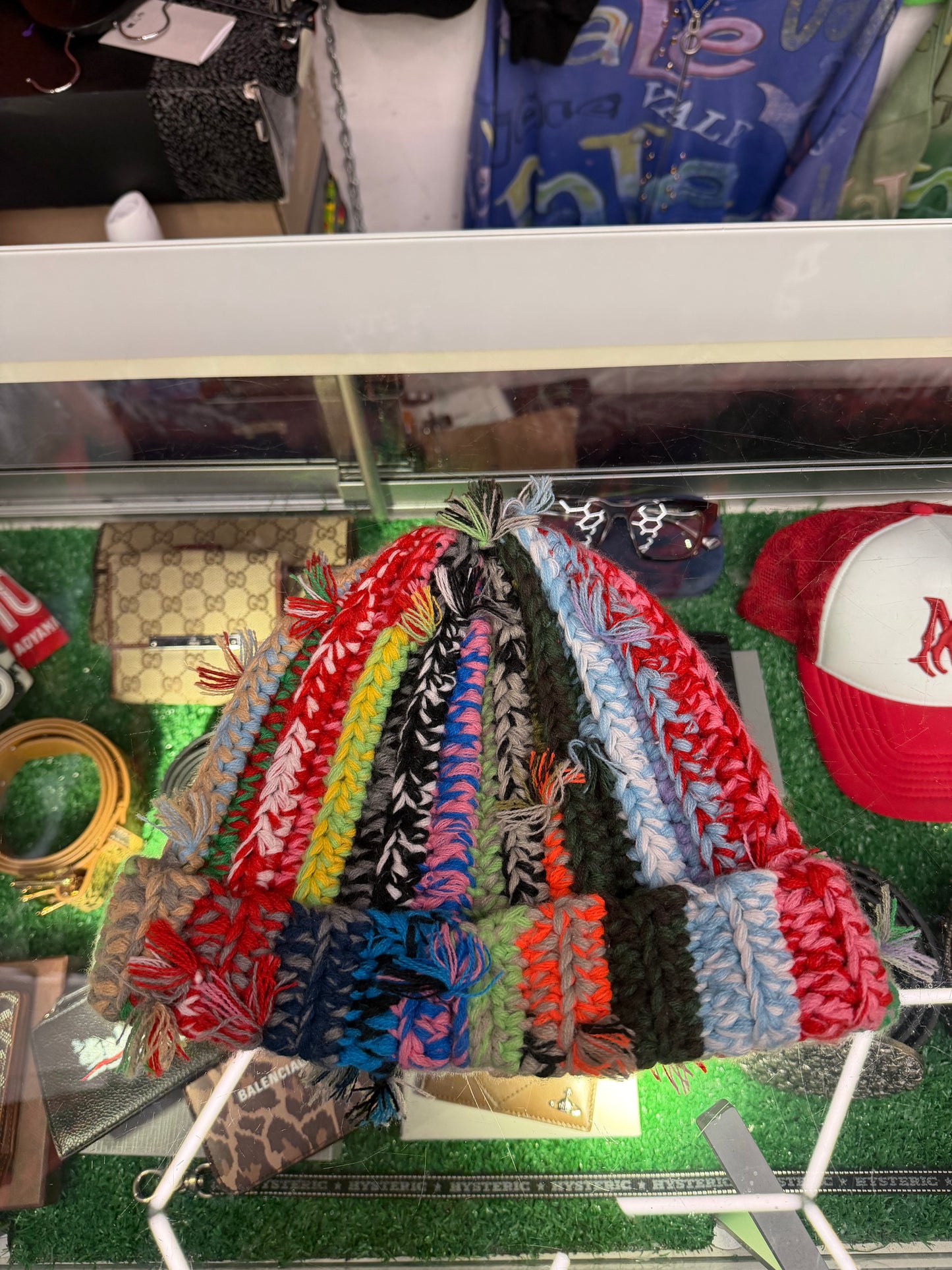 SUPREME HAND TIED BEANIE (PRE-OWNED W/ BOX)