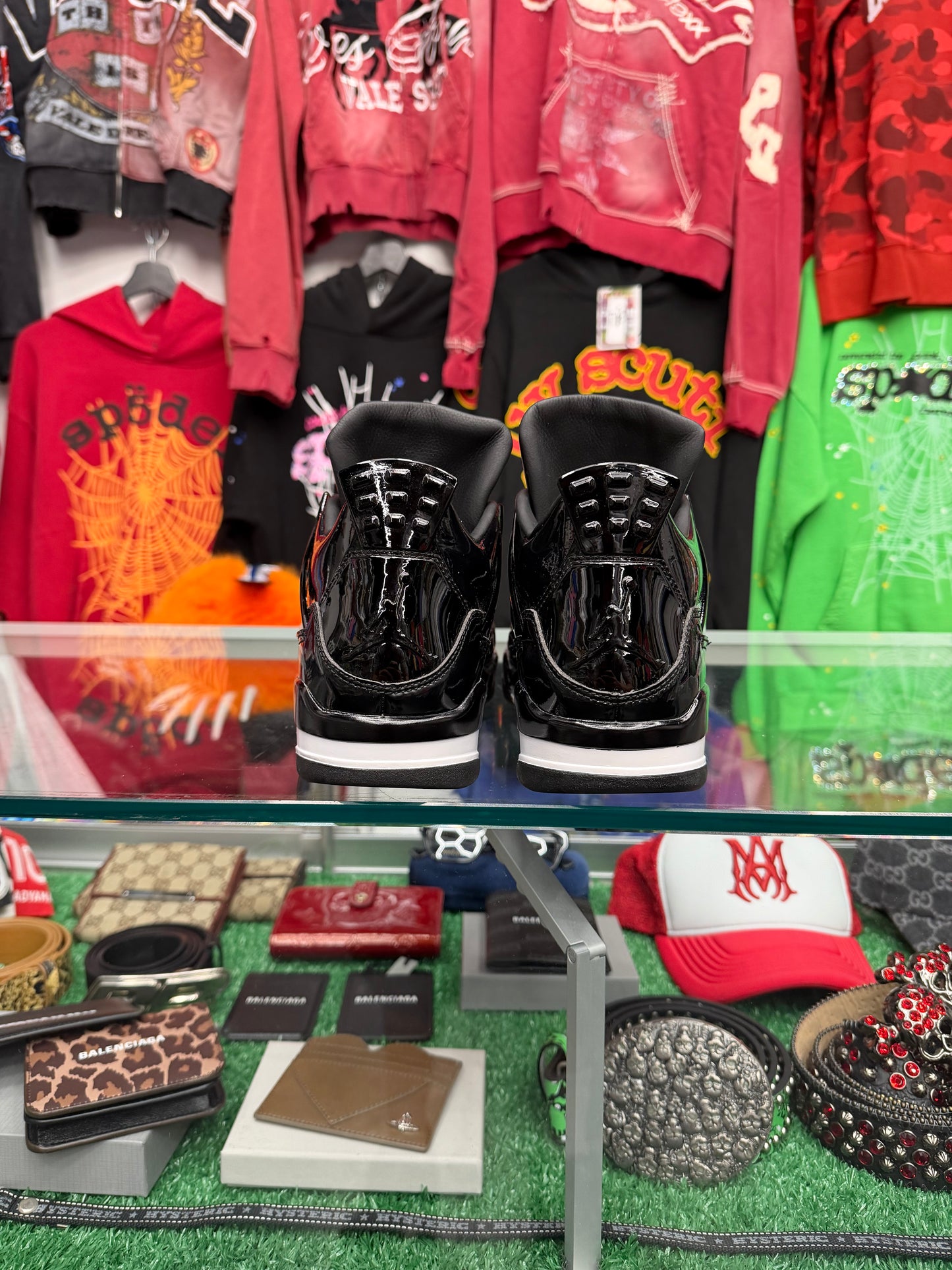 JORDAN 4 11LAB4 BLACK (PRE-OWNED W/ BOX)