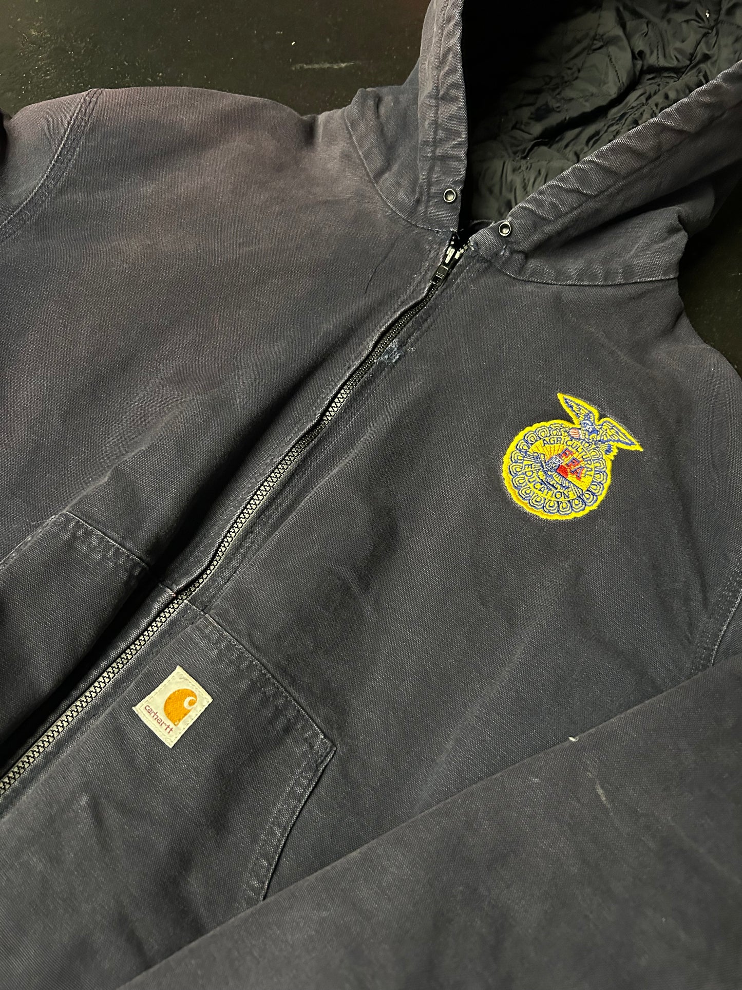 CARHARTT VINTAGE BLUE JACKET (PRE-OWNED)
