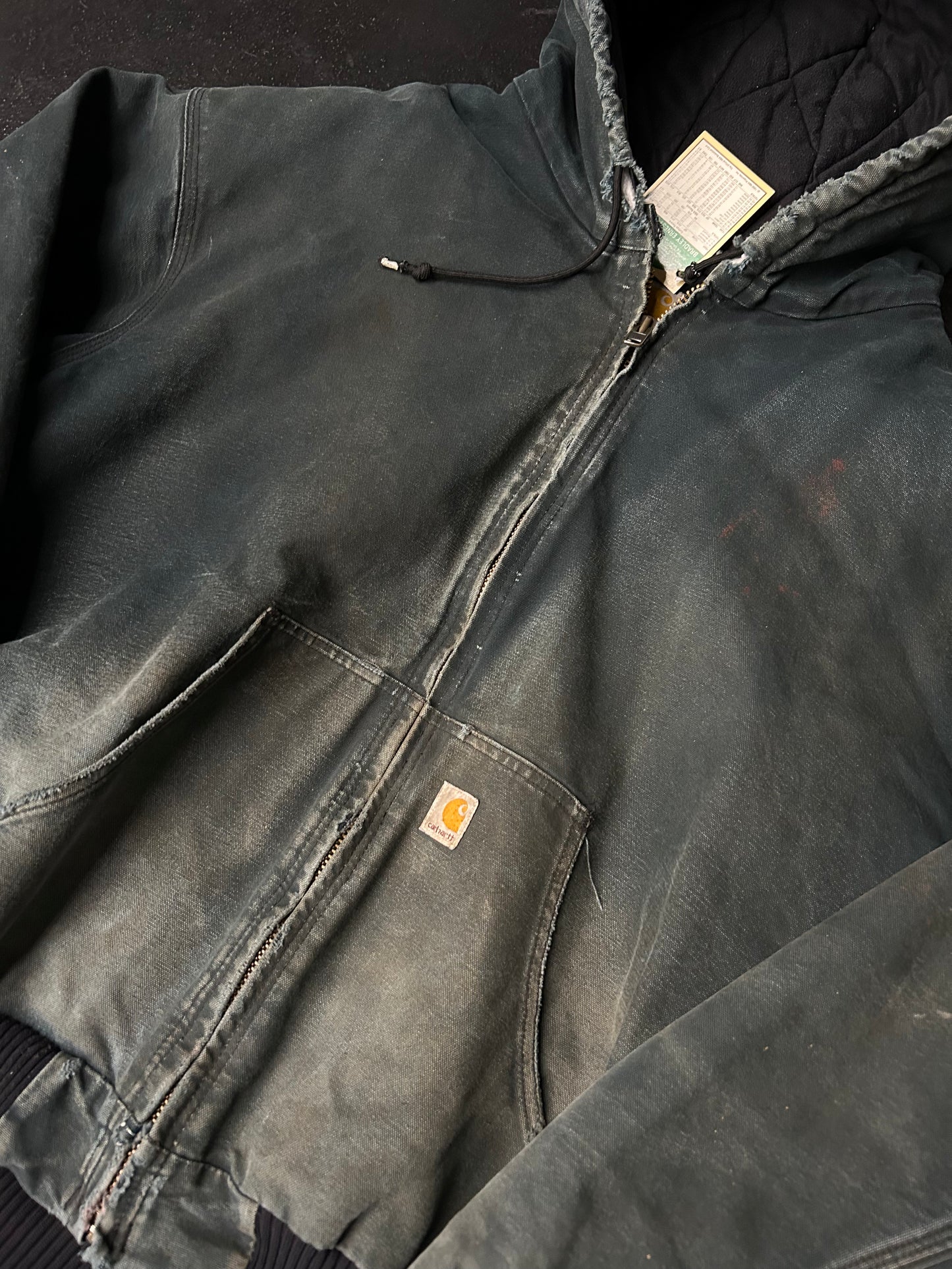 CARHARTT VINTAGE BLACK JACKET (PRE-OWNED)