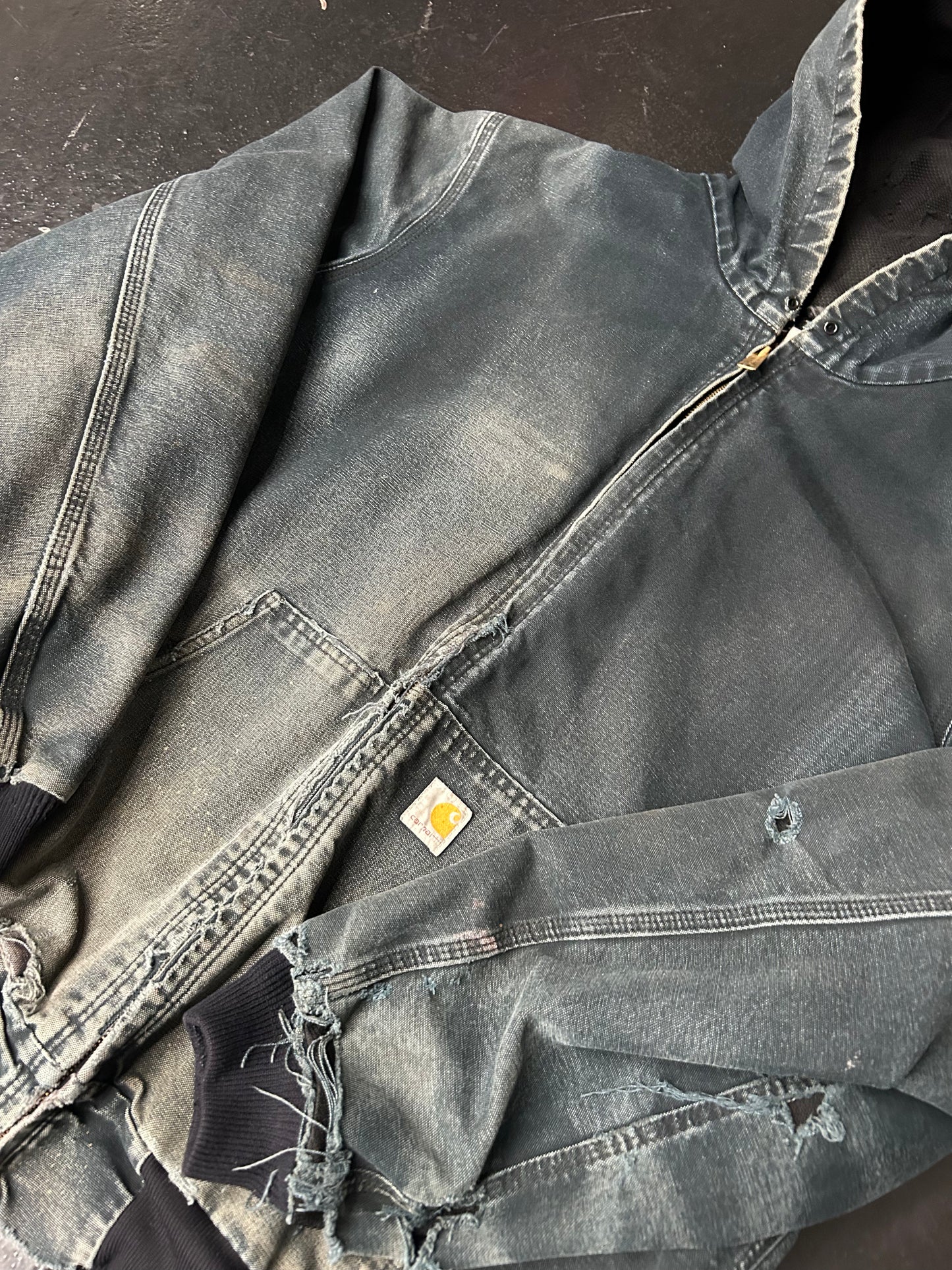 CARHARTT VINTAGE BLACK JACKET (PRE-OWNED)