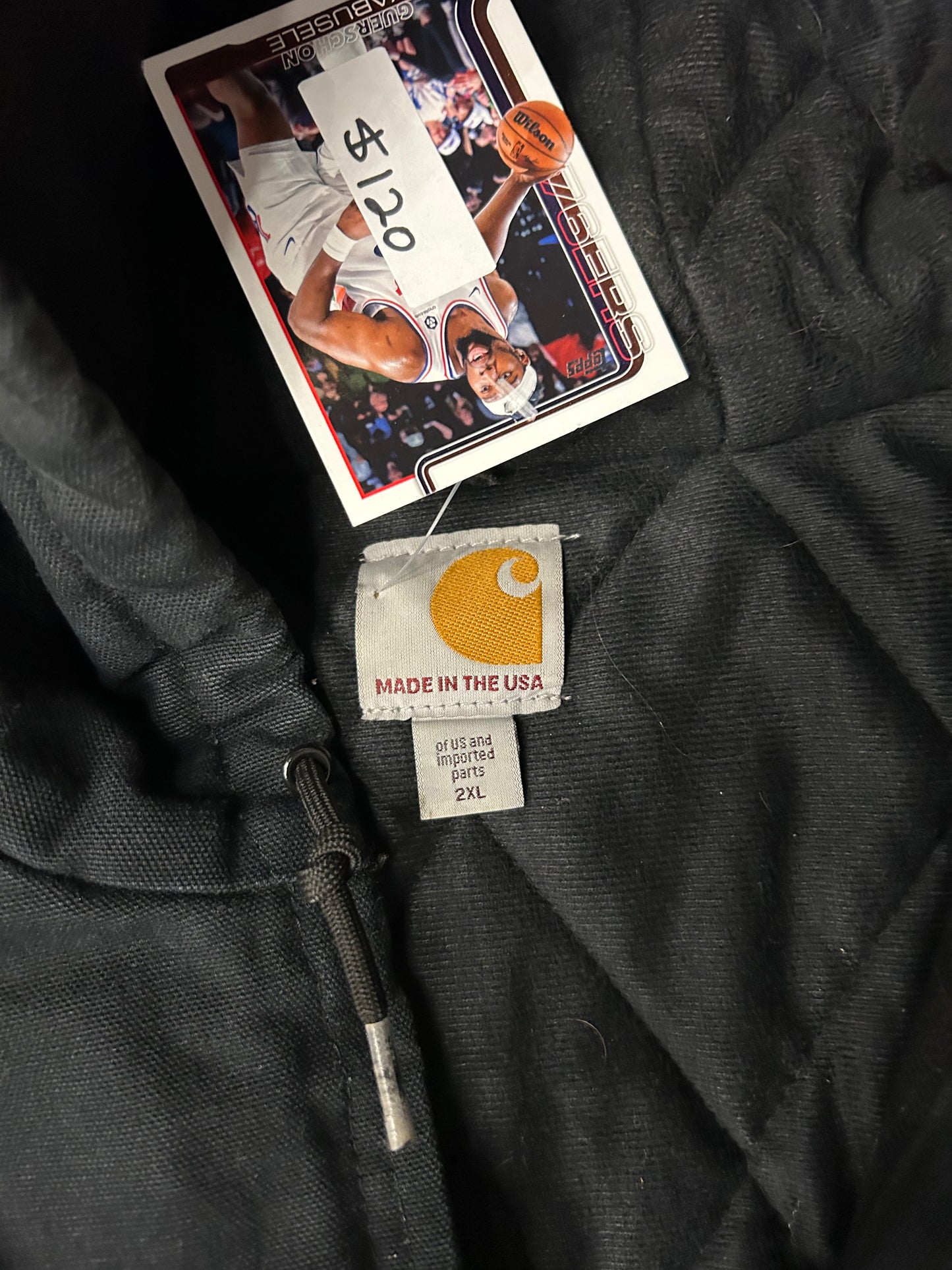 CARHARTT VINTAGE BLACK JACKET (PRE-OWNED)