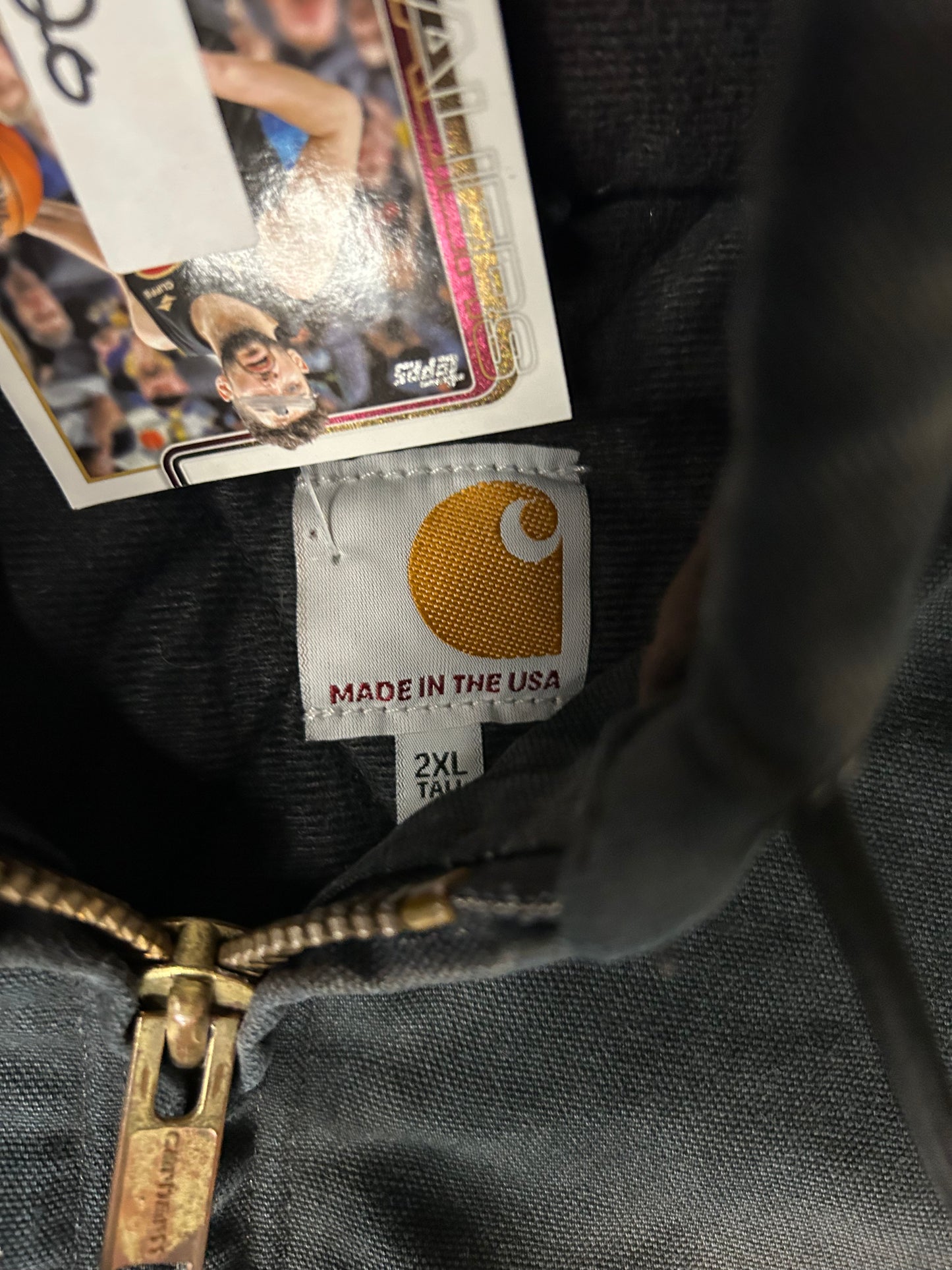 CARHARTT VINTAGE BLACK JACKET (PRE-OWNED)