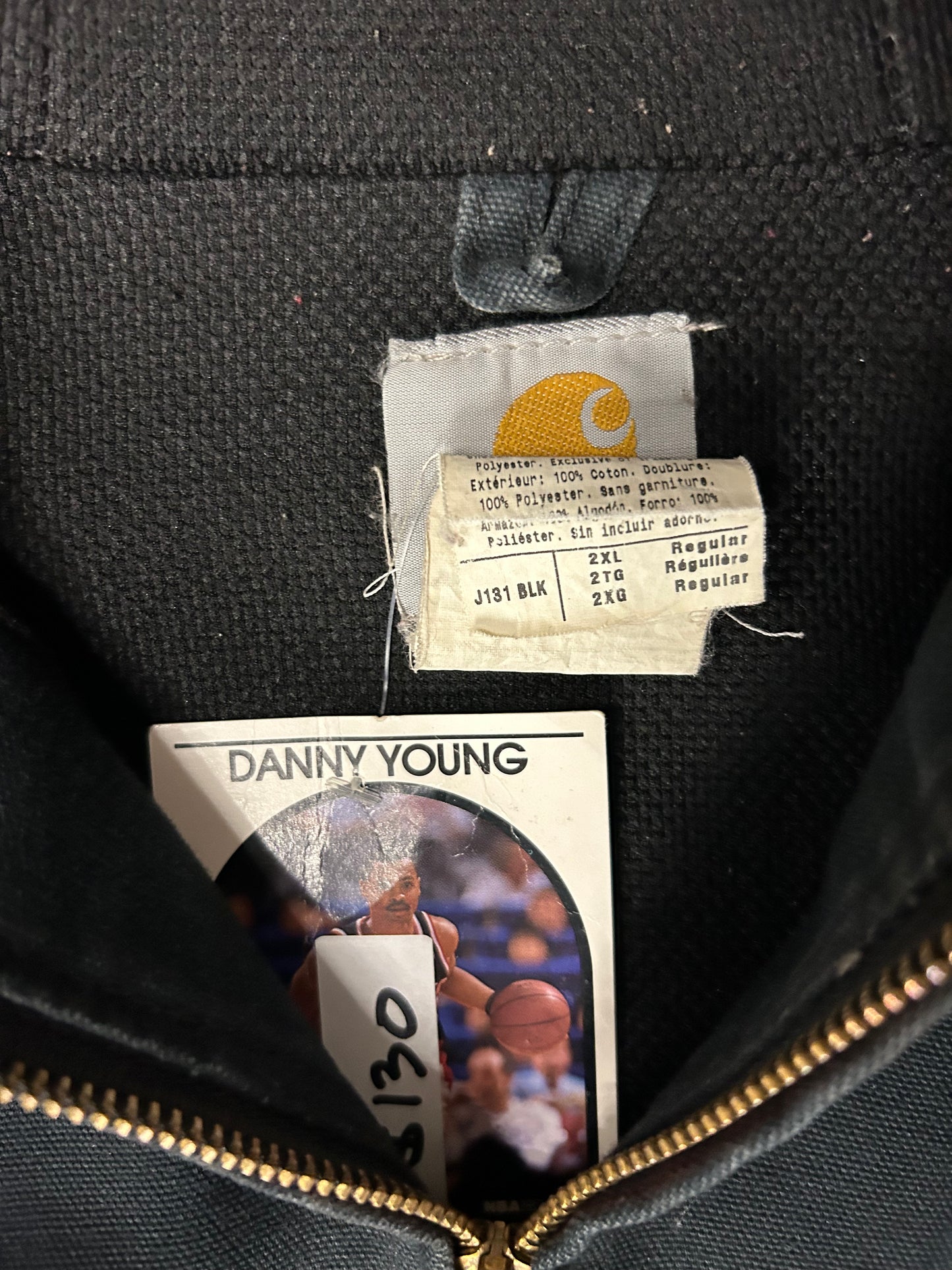 CARHARTT VINTAGE BLACK JACKET (PRE-OWNED)