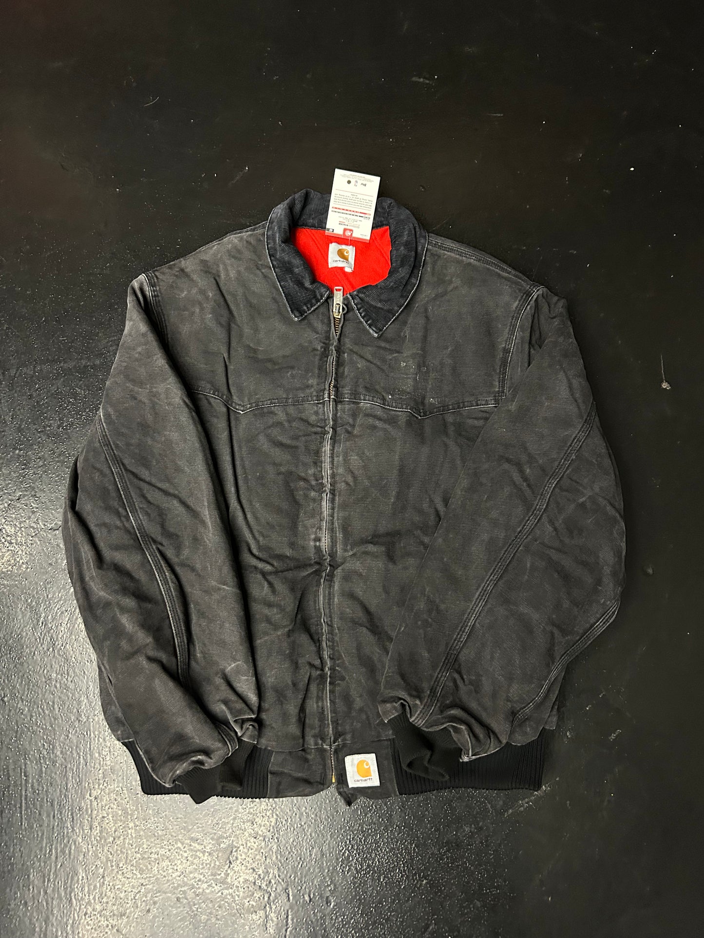 CARHARTT VINTAGE BLACK SANTA FE JACKET (PRE-OWNED)