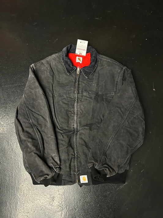 CARHARTT VINTAGE BLACK SANTA FE JACKET (PRE-OWNED)