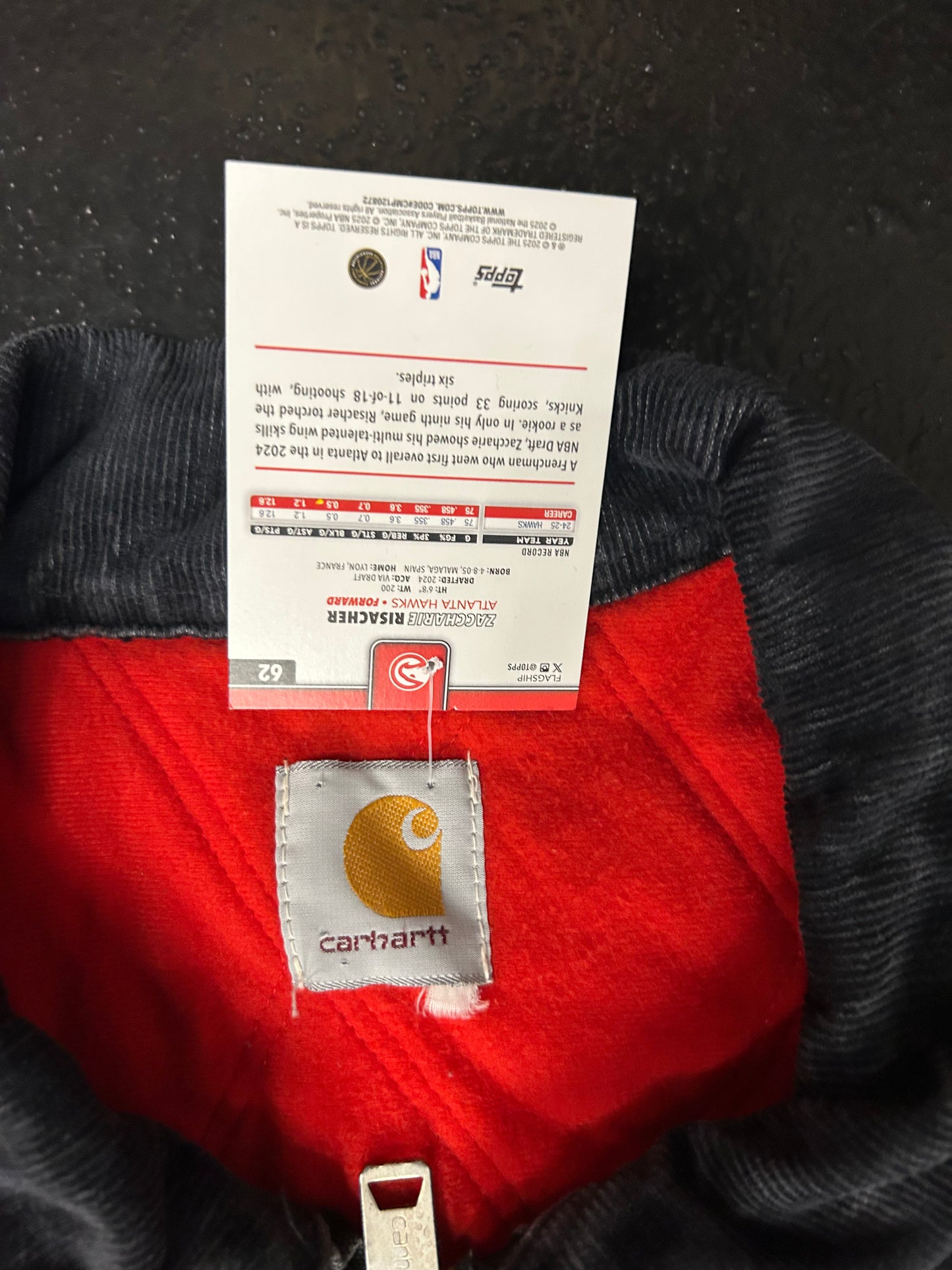 CARHARTT VINTAGE BLACK SANTA FE JACKET (PRE-OWNED)