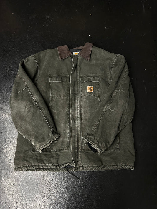 CARHARTT VINTAGE GREEN BARN JACKET (PRE-OWNED)