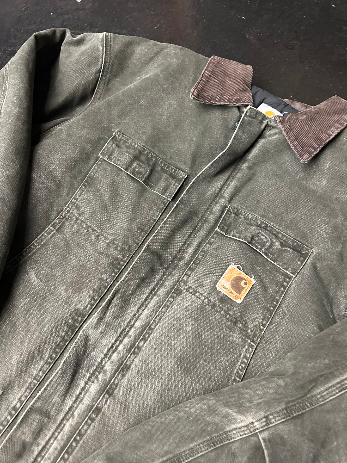 CARHARTT VINTAGE GREEN BARN JACKET (PRE-OWNED)