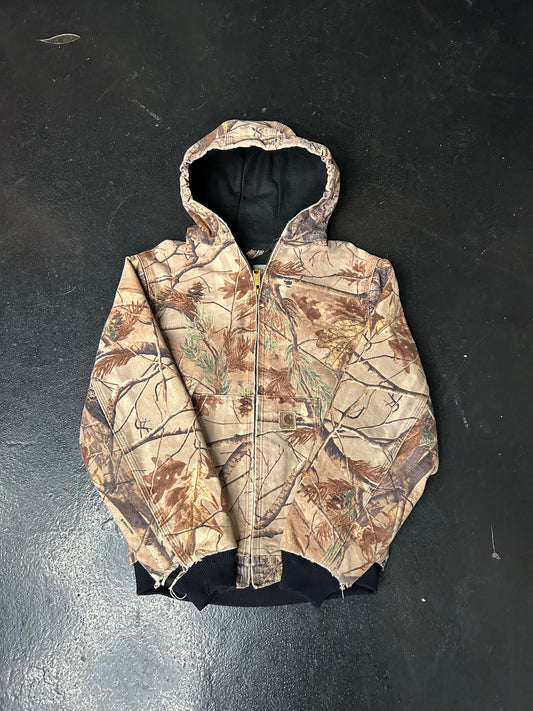 CARHARTT VINTAGE CAMO HOODED JACKET (PRE-OWNED)