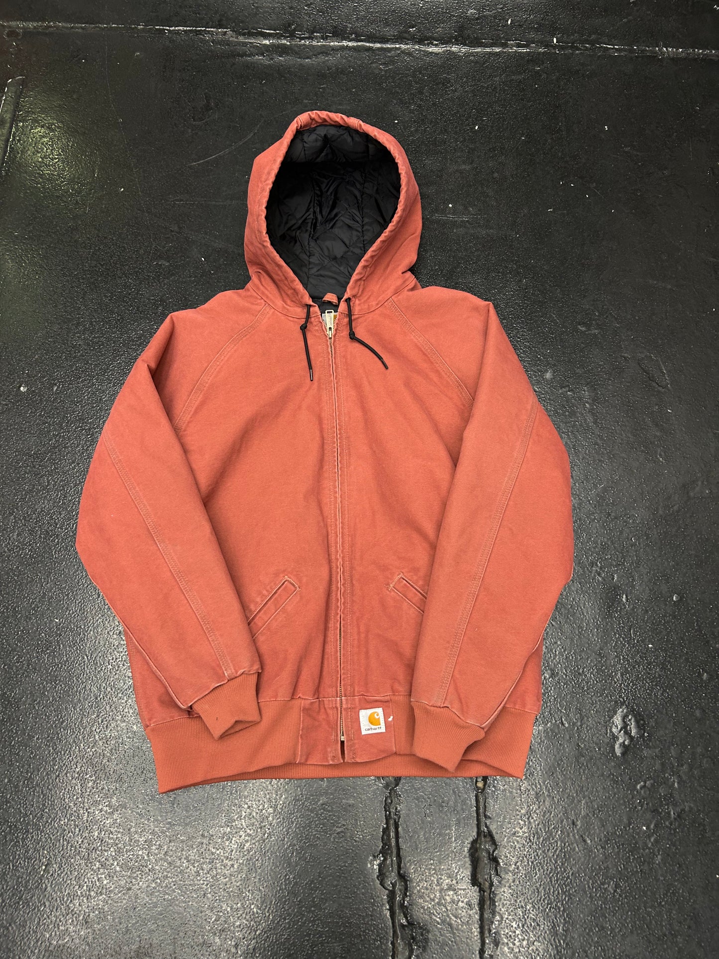 CARHARTT VINTAGE RED HOODED JACKET (PRE-OWNED)
