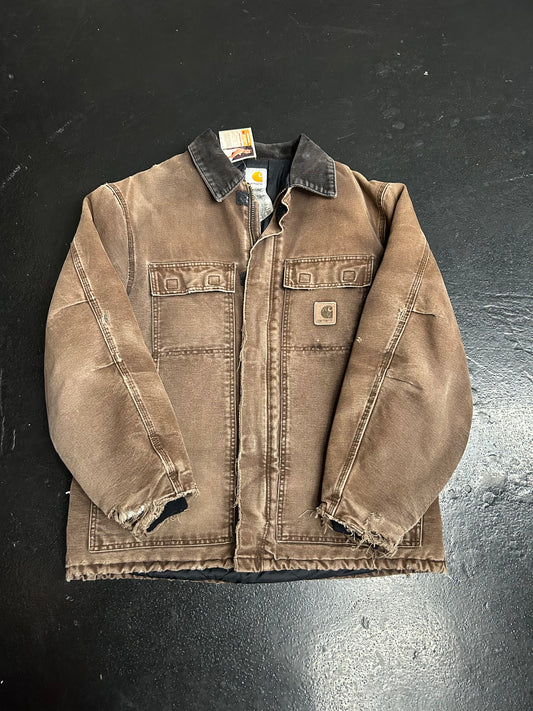 CARHARTT VINTAGE BROWN BARN JACKET (PRE-OWNED)