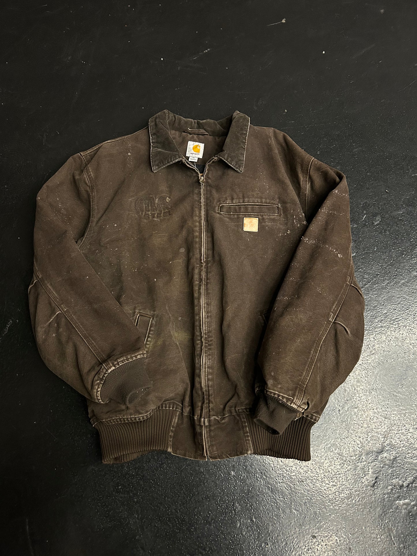 CARHARTT VINTAGE BROWN SANTE FE JACKET (PRE-OWNED)