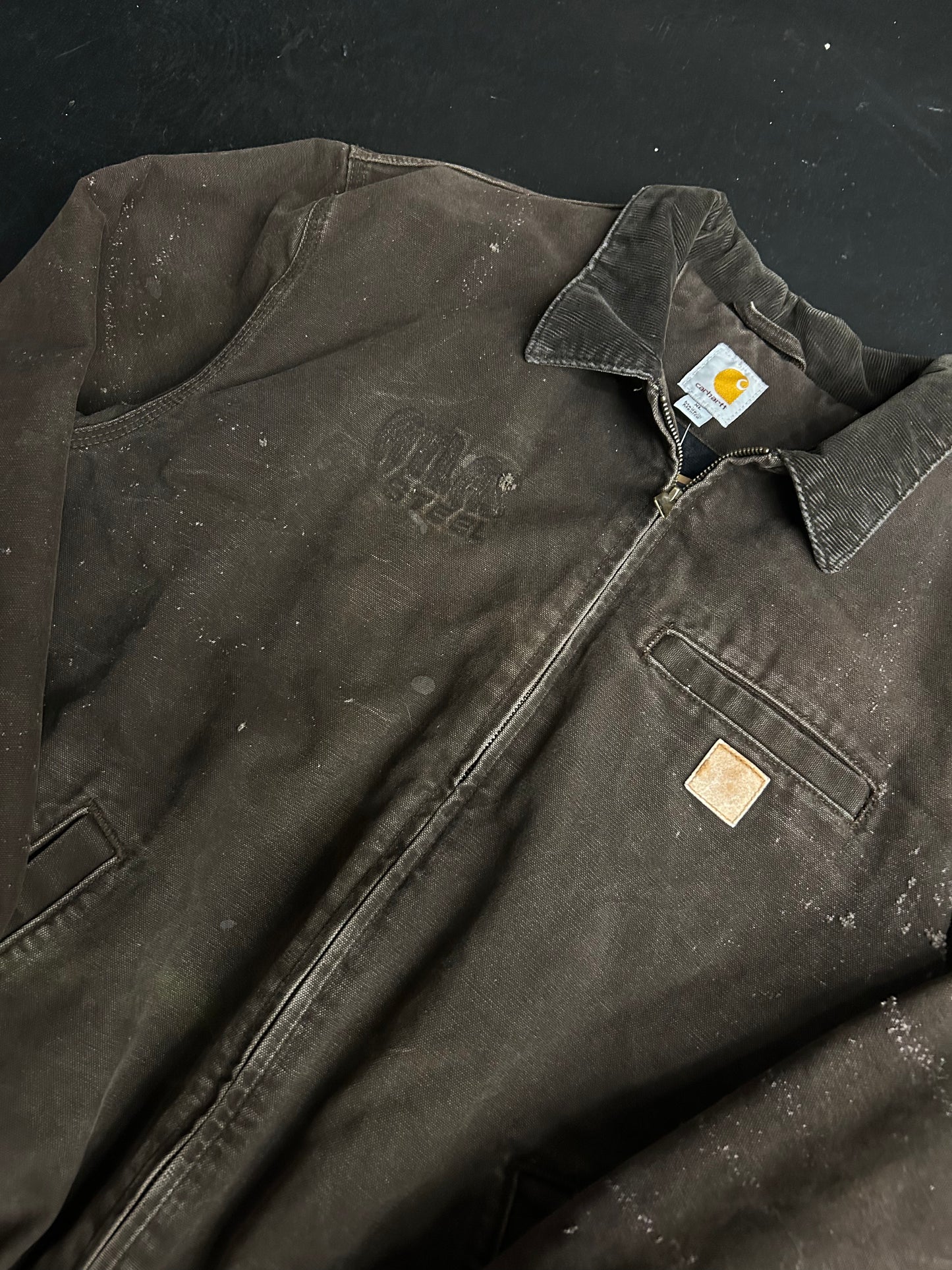 CARHARTT VINTAGE BROWN SANTE FE JACKET (PRE-OWNED)