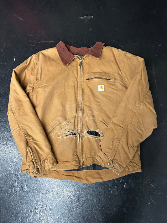 CARHARTT MODERN TAN DETROIT JACKET (PRE-OWNED)