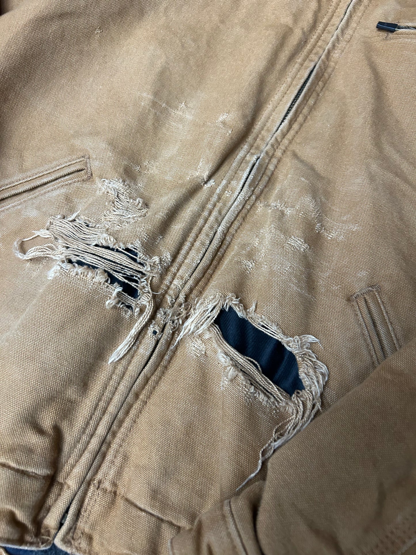 CARHARTT MODERN TAN DETROIT JACKET (PRE-OWNED)
