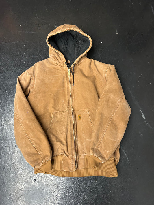 CARHARTT HOODED TAN JACKET (PRE-OWNED)