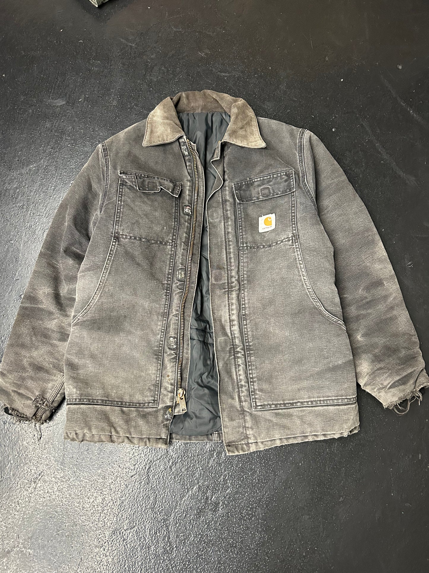 CARHARTT VINTAGE BLACK BARN JACKET (PRE-OWNED)