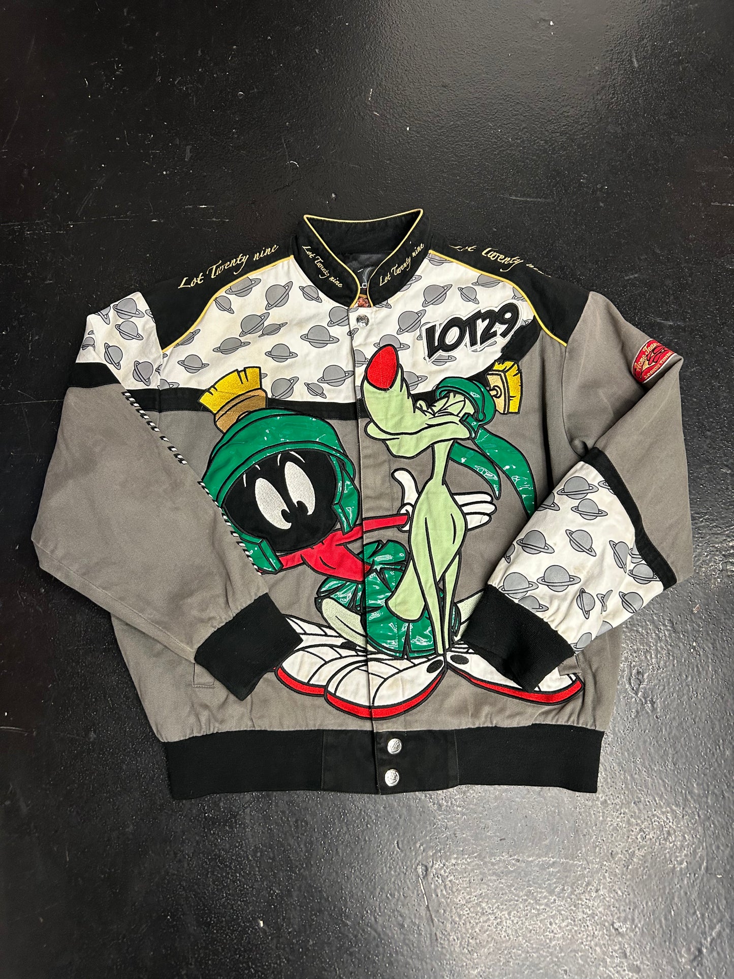 LOT 29 MARVIN THE MARTIAN NASCAR JACKET (PRE-OWNED)