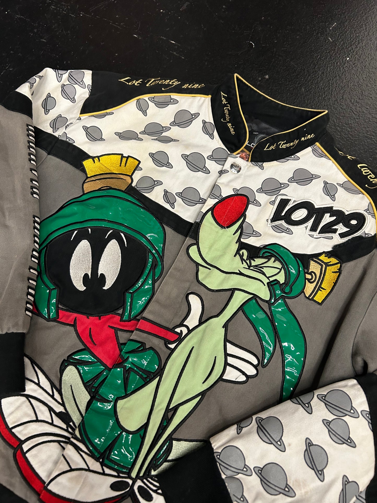 LOT 29 MARVIN THE MARTIAN NASCAR JACKET (PRE-OWNED)