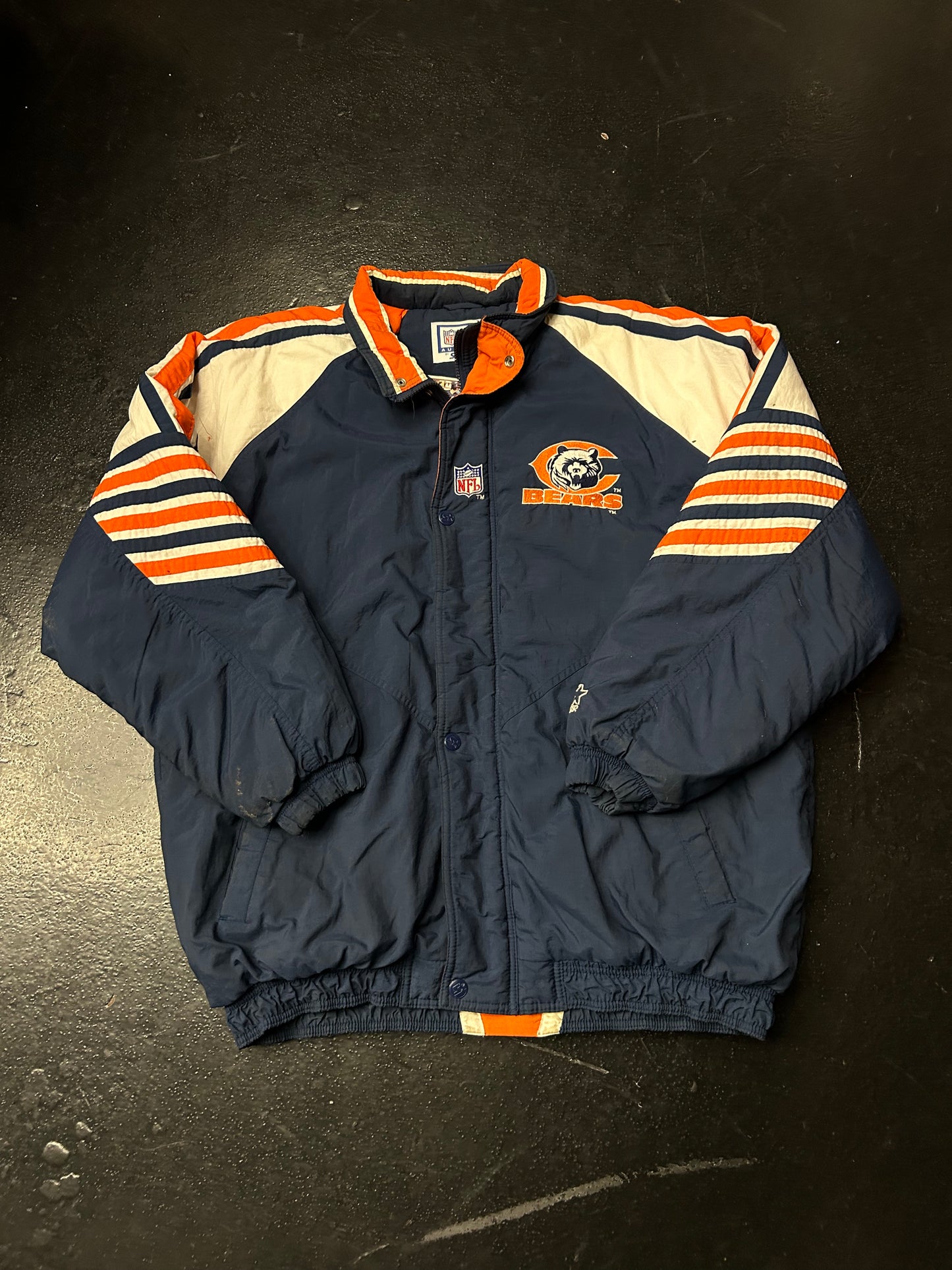 CHICAGO BEARS VINTAGE PUFFER JACKET (PRE-OWNED)