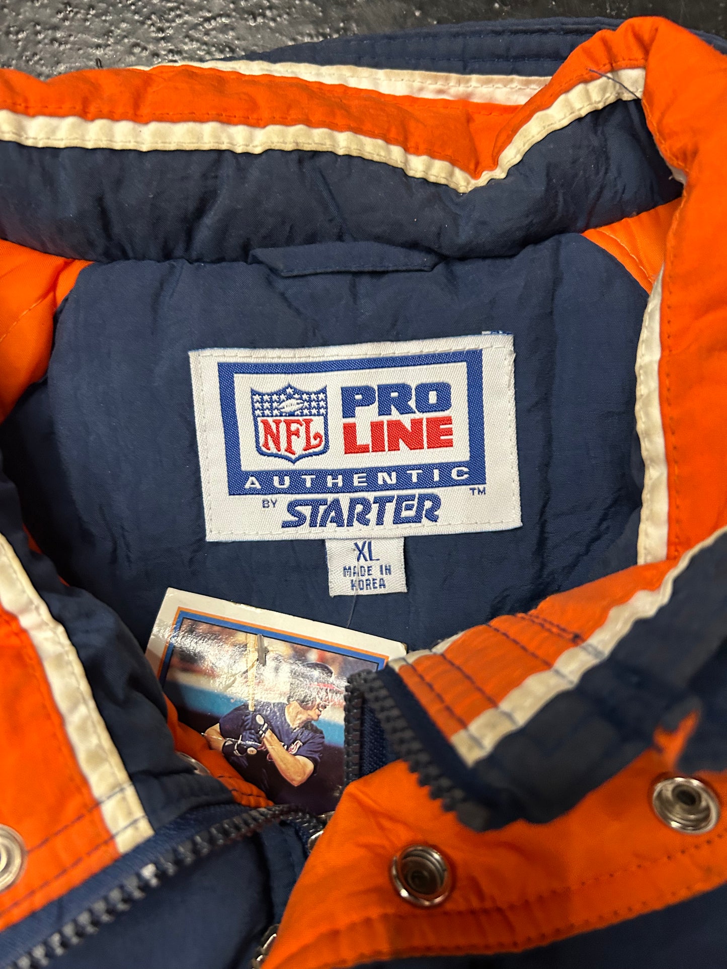 CHICAGO BEARS VINTAGE PUFFER JACKET (PRE-OWNED)