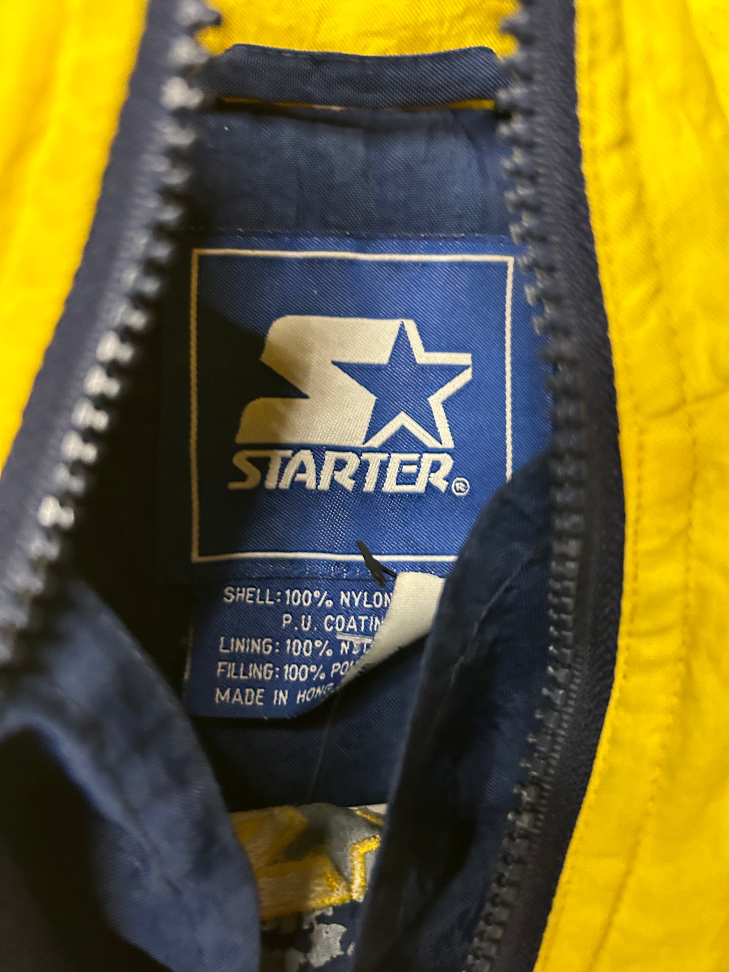 MICHIGAN WOLVERINES VINTAGE PUFFER JACKET (PRE-OWNED)