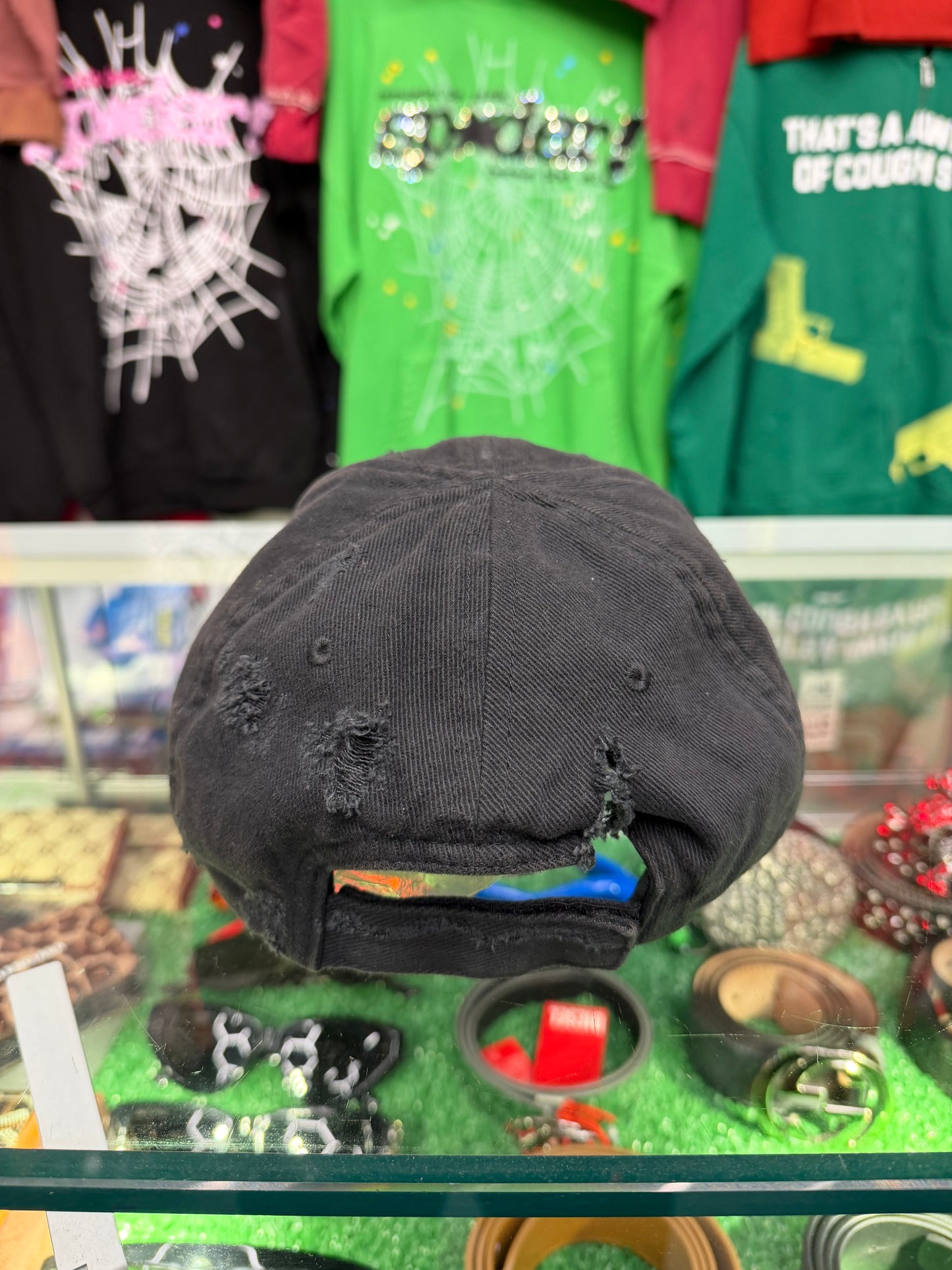 BALENCIAGA 2030 DISTRESSED HAT (PRE-OWNED)