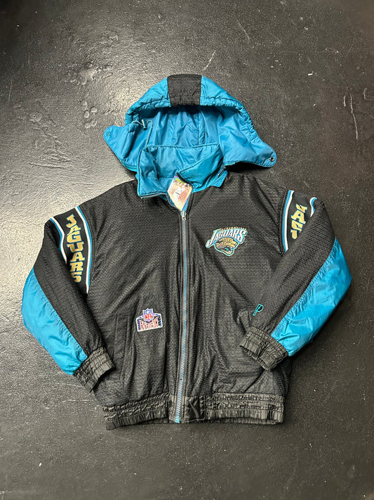 JACKSONVILLE JAGUARS VINTAGE PUFFER JACKET (PRE-OWNED)