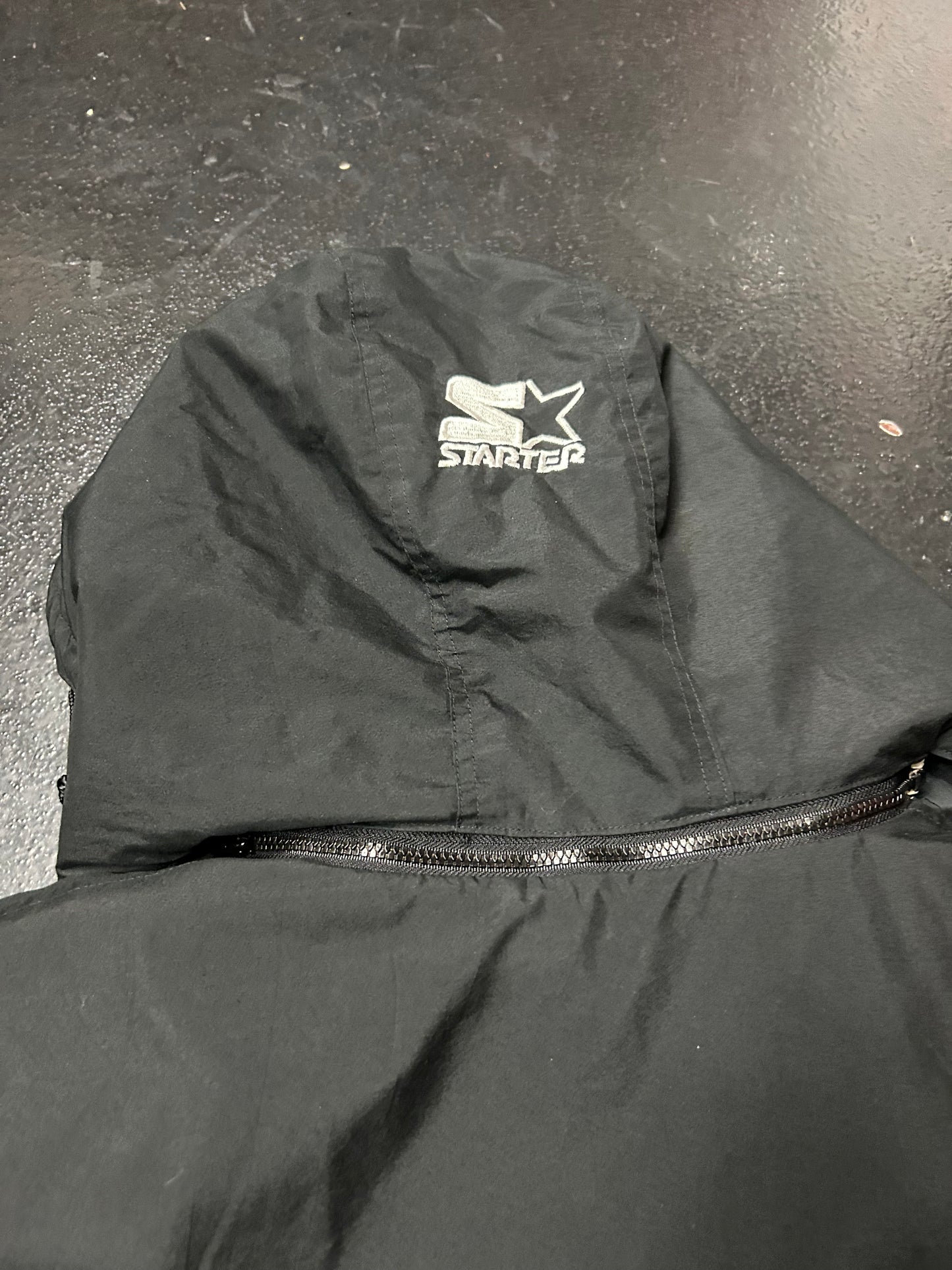 SAN JOSE SHARKS NHL VINTAGE PUFFER JACKET (PRE-OWNED)