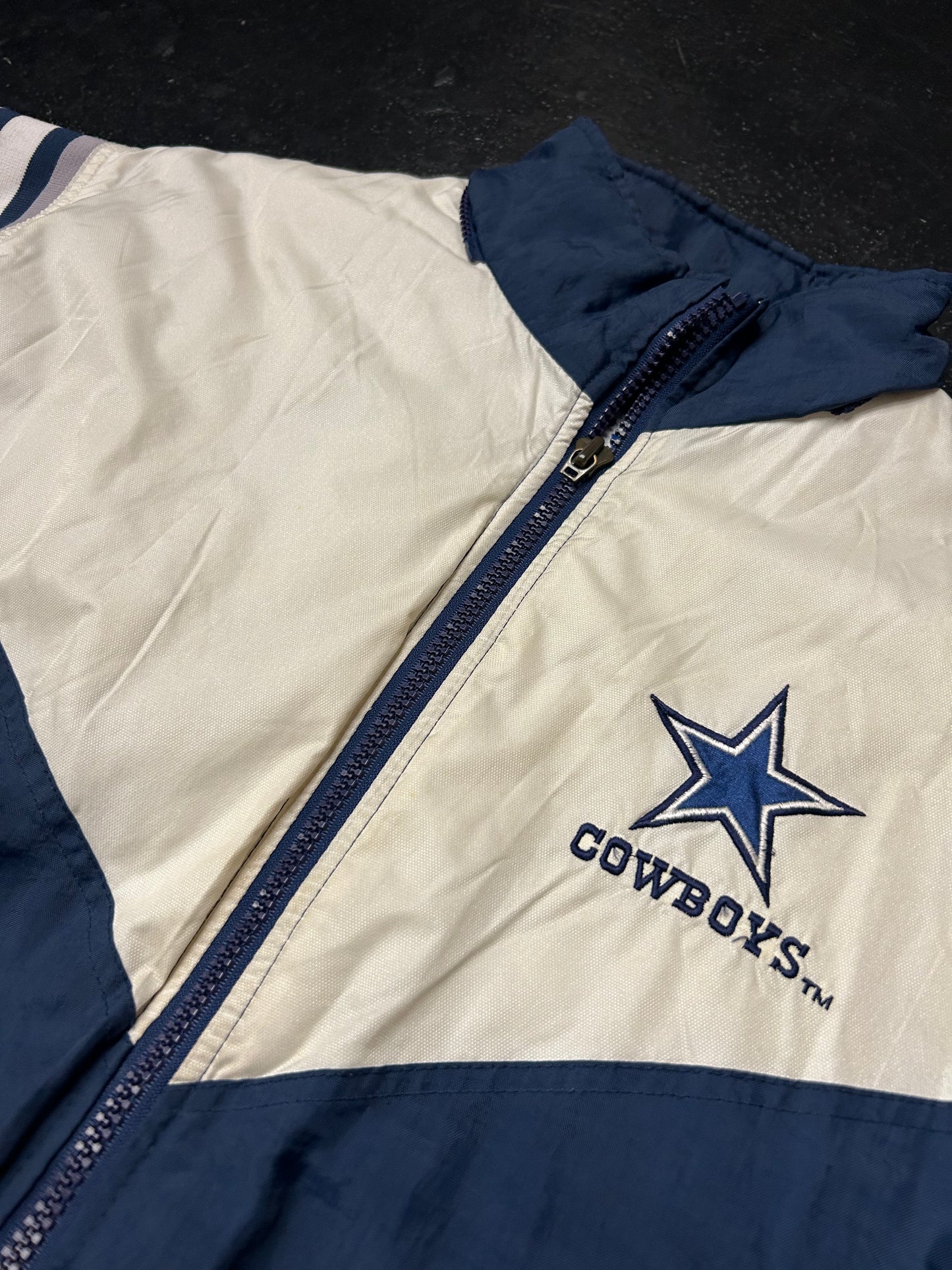 DALLAS COWBOYS VINTAGE PUFFER JACKET (PRE-OWNED)