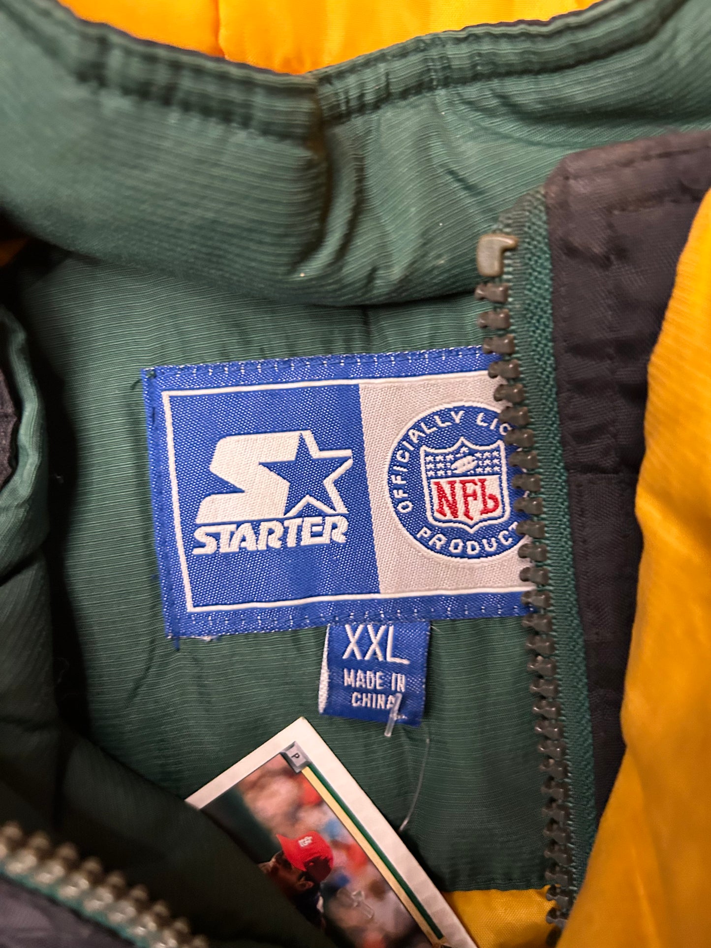 GREEN BAY PACKERS VINTAGE PUFFER JACKET (PRE-OWNED)