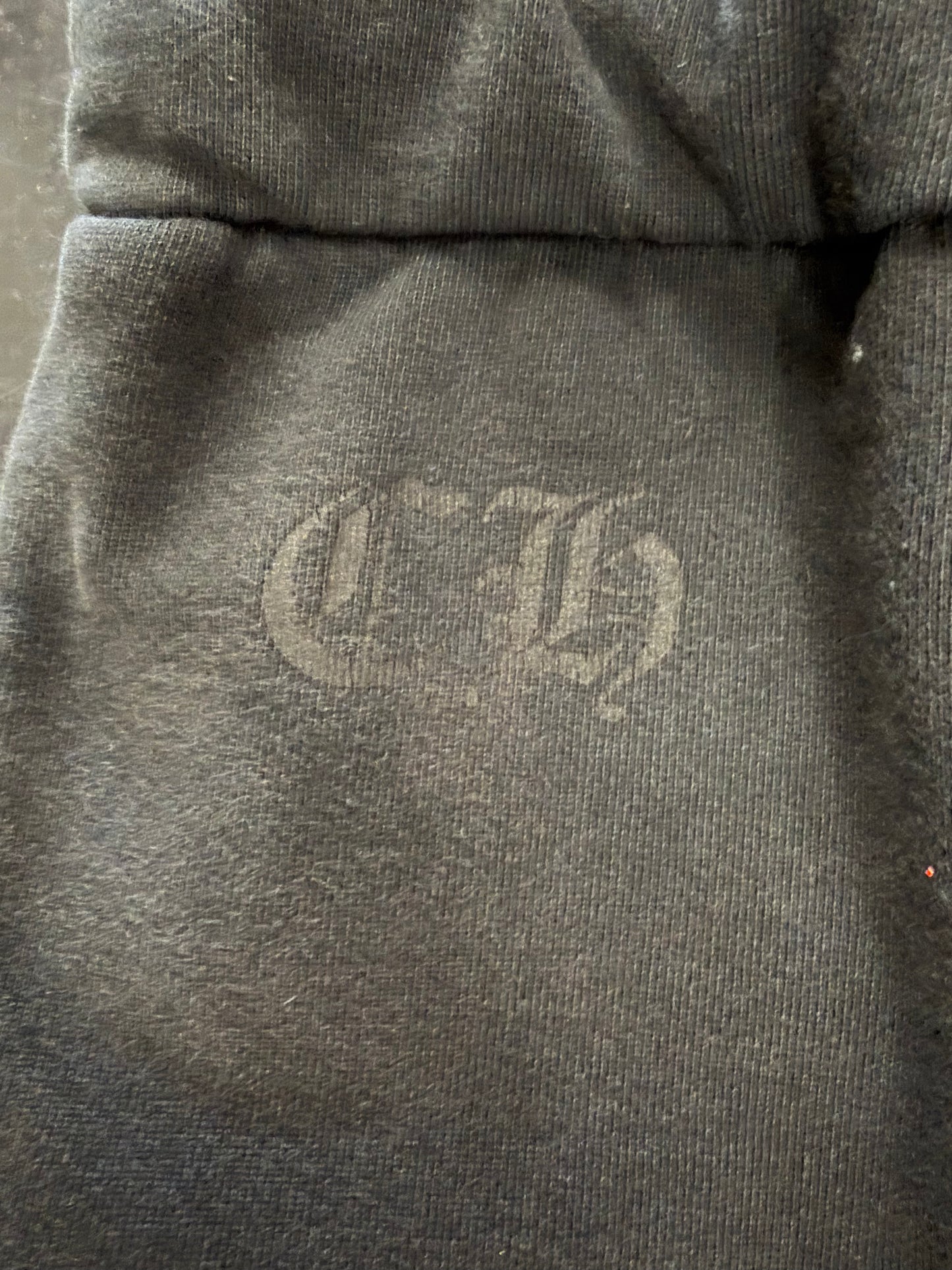 CHROME HEARTS GRADIENT FLORAL SWEATPANTS (PRE-OWNED)(REPLACEMENT DRAWSTRING)