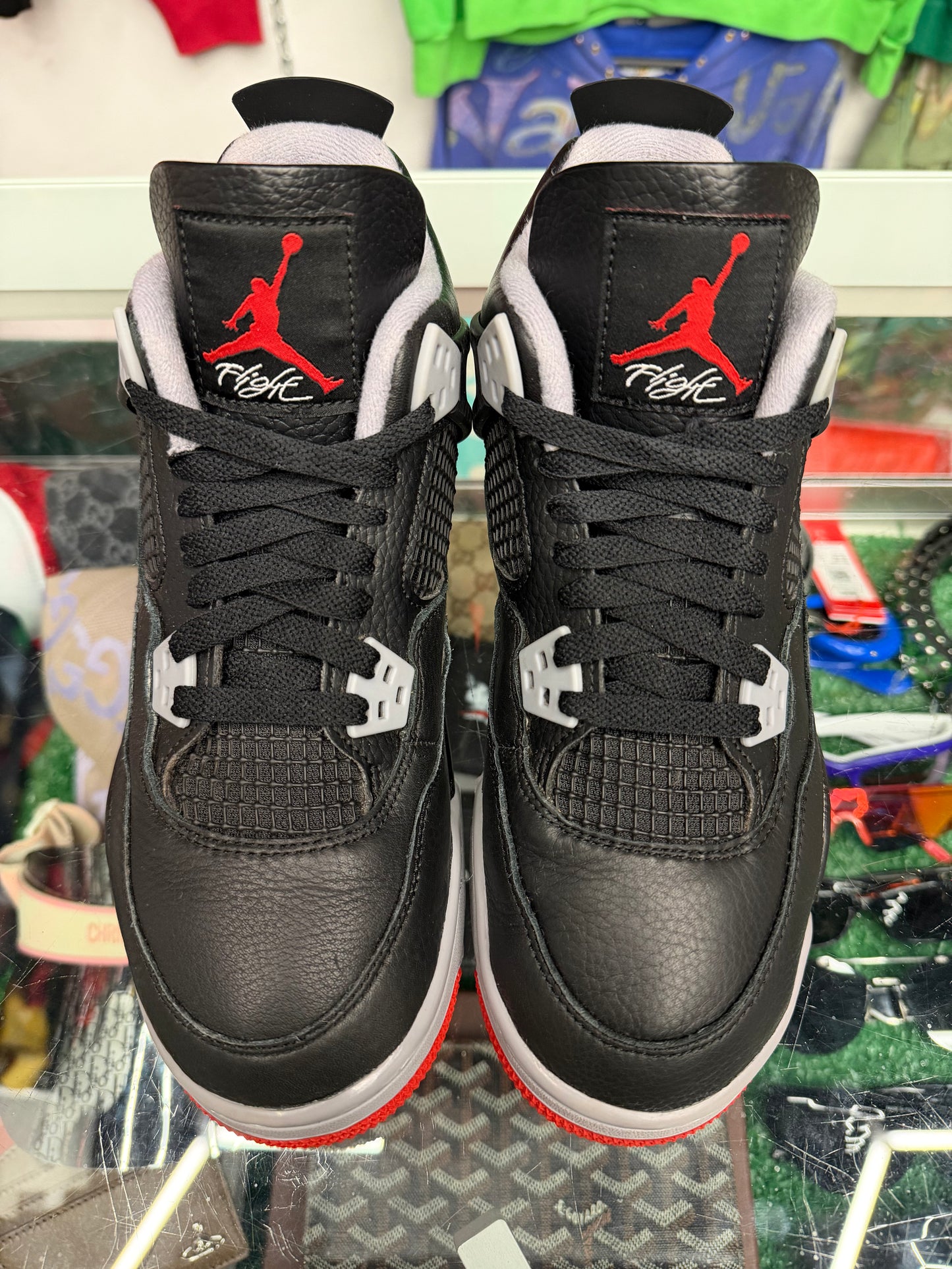 JORDAN 4 BRED (PRE-OWNED W/ BOX)