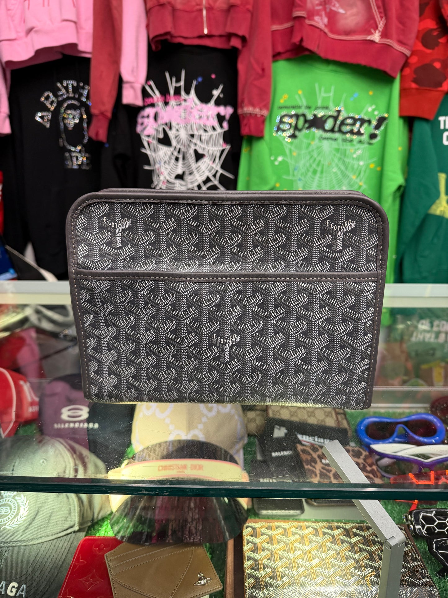 GOYARD GREY JOUVENCE MM (PRE-OWNED)
