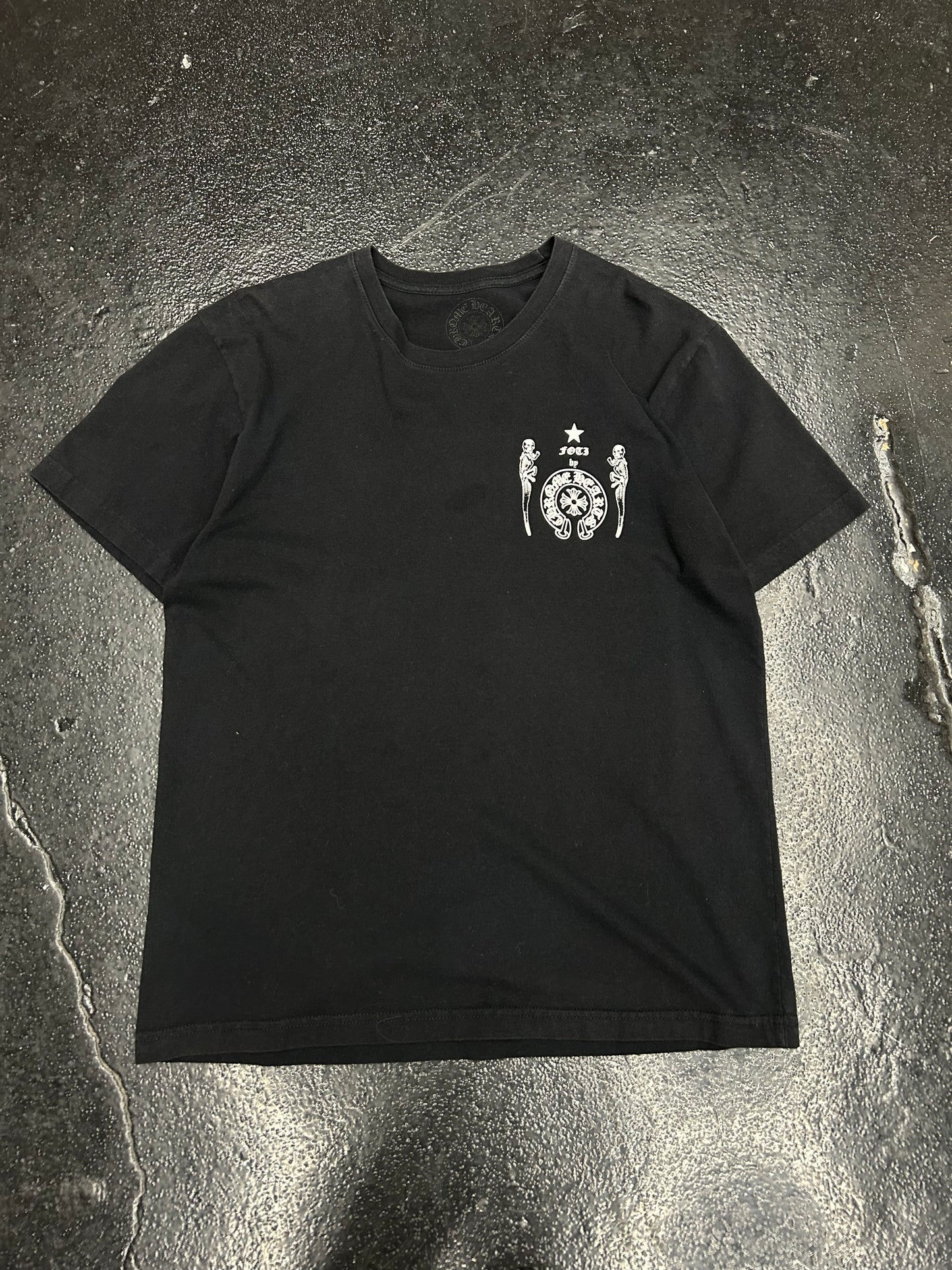 CHROME HEARTS FOTI BLACK TEE (PRE-OWNED)