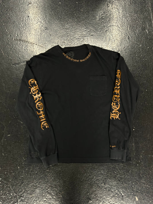 CHROME HEARTS COPPER LOGO LONG SLEEVE (PRE-OWNED)