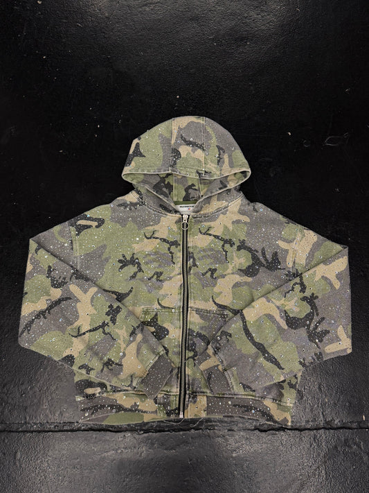 VALE FOREVER CRYSTAL WORK JACKET (PRE-OWNED)