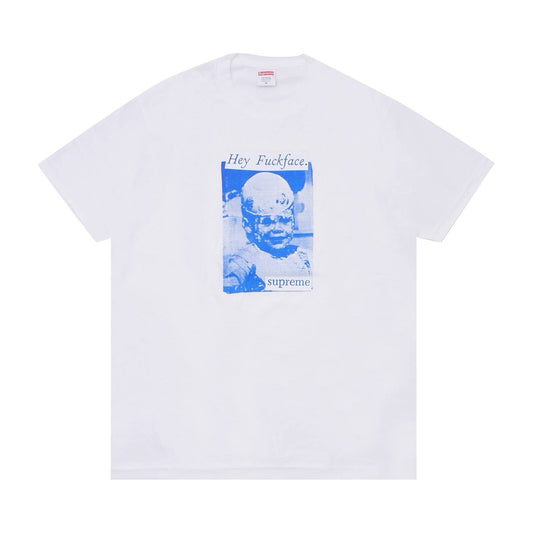 SUPREME FUCKFACE WHITE TEE (PRE-OWNED)