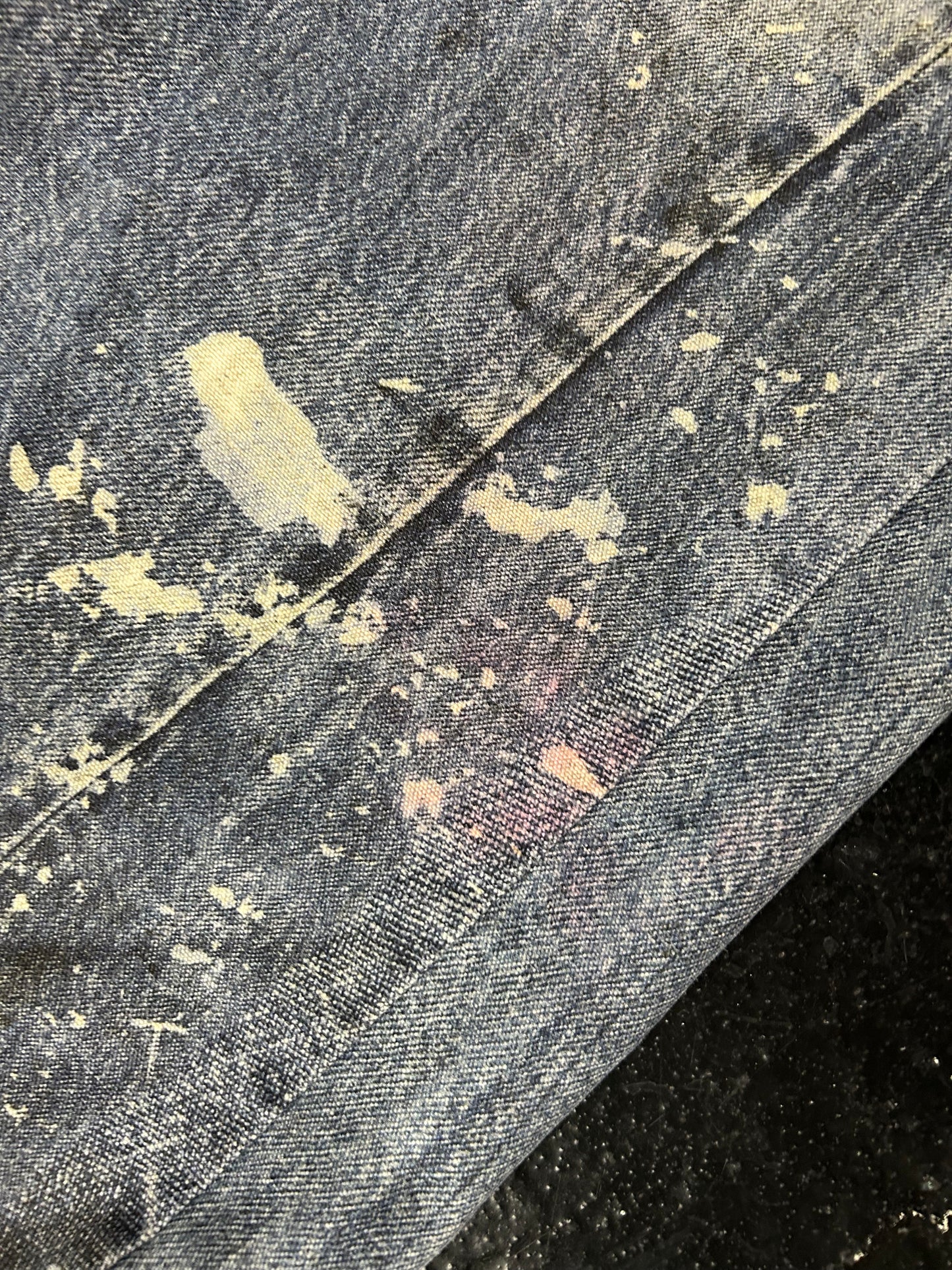 ACNE STUDIOS 3D DIGITAL JEANS (PRE-OWNED)( STAINED) (SIZE30)