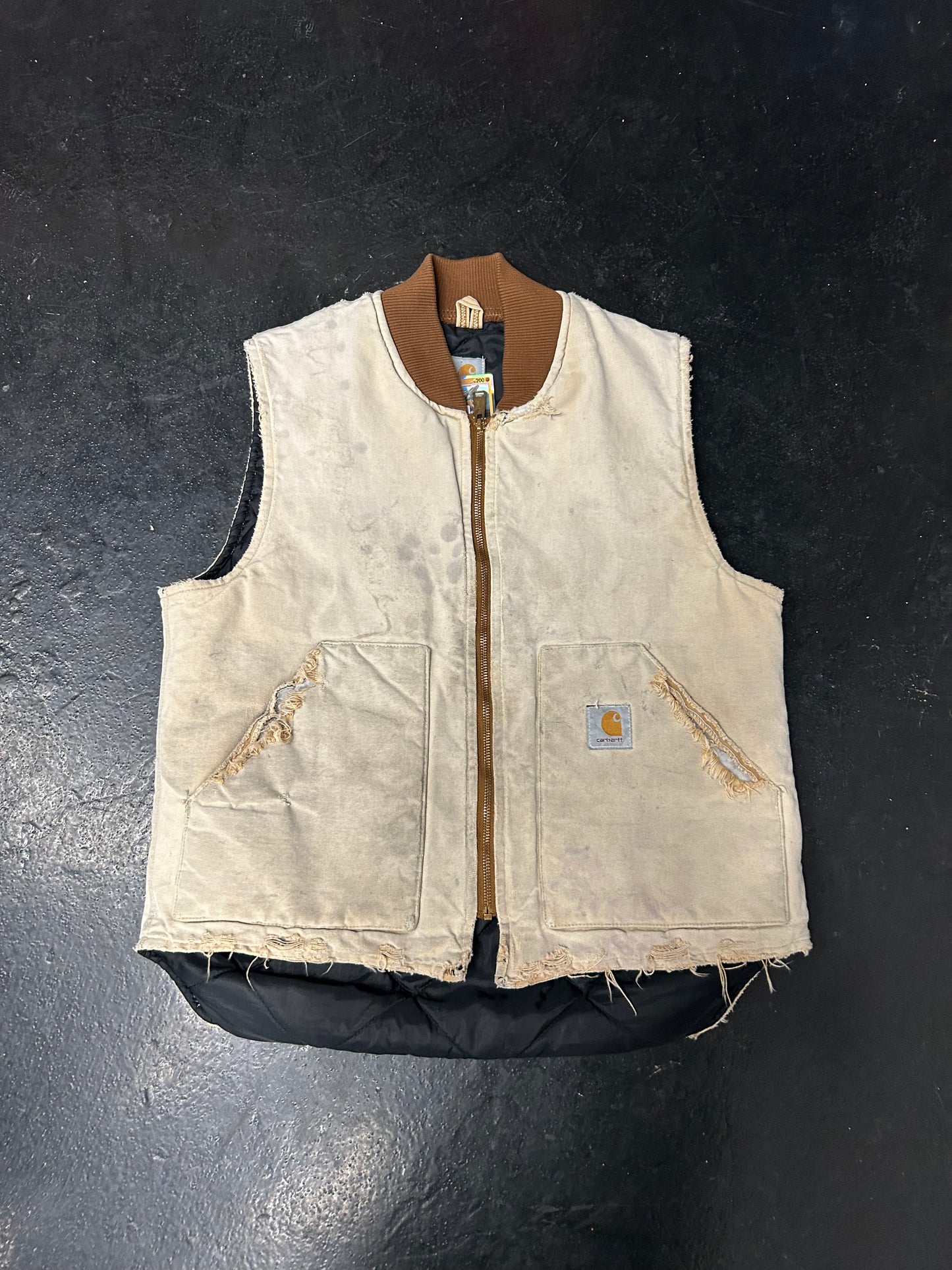 CARHARTT TAN VEST (PRE-OWNED)