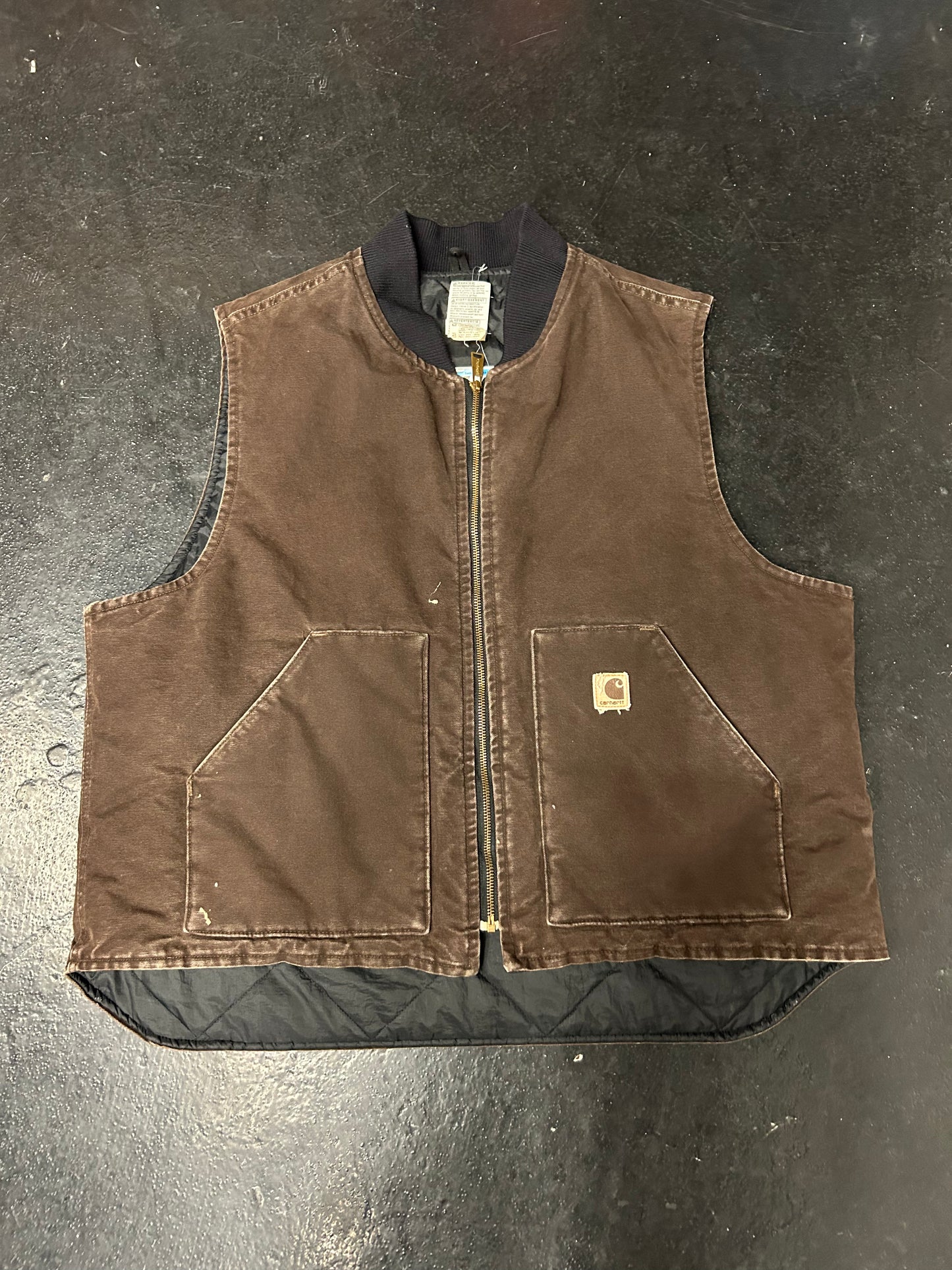 CARHARTT BROWN VEST (PRE-OWNED)