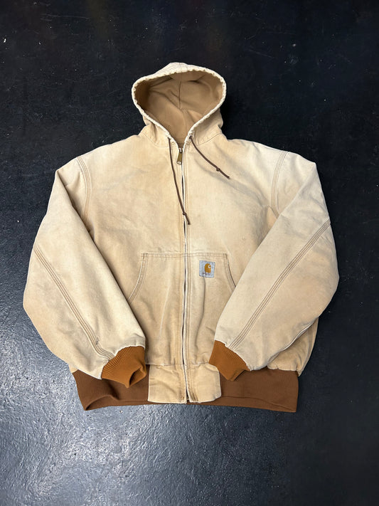 CARHARTT TAN HOODED JACKET (PRE-OWNED)