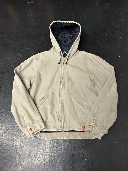 CARHARTT TAN HOODED JACKET (PRE-OWNED)