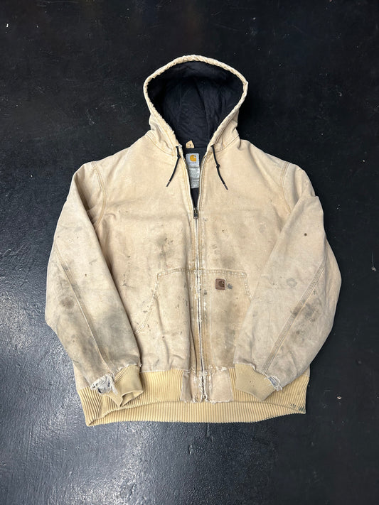 CARHARTT TAN HOODED JACKET (PRE-OWNED)