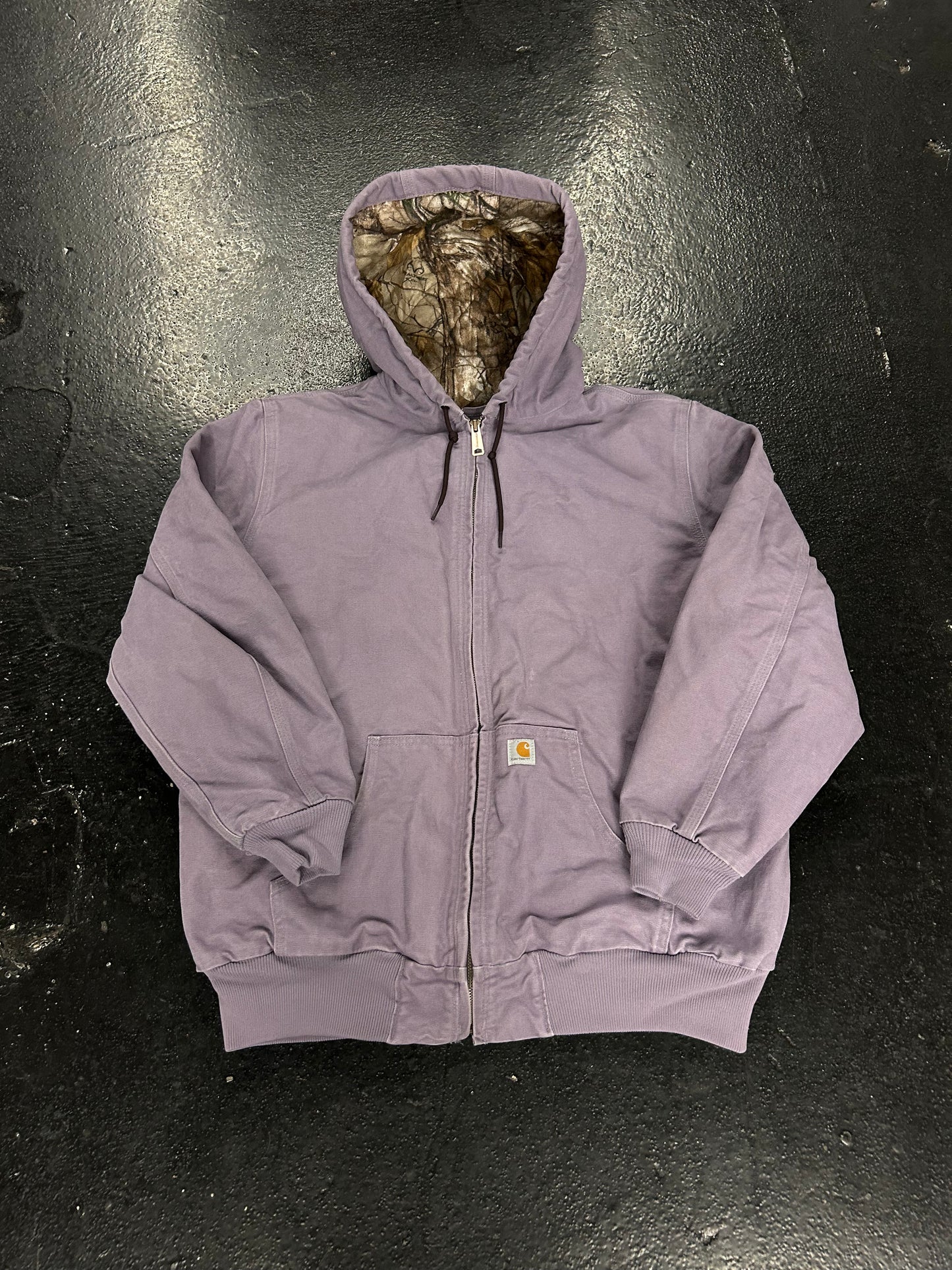 CARHARTT PURPLE HOODED JACKET (PRE-OWNED)
