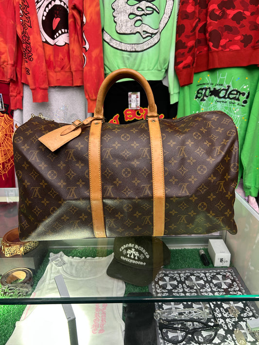 LOUIS VUITTON KEEP ALL 50 MONOGRAM DUFFLE (PRE-OWNED)